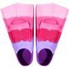 LUPATDY Pinne Nuoto Piscina per Bambini, Pinne Corte per Snorkeling e Immersione Principianti, Pinnette Nuoto Piscina Corte per Allenamento in Acqua Libera Snorkeling Immersioni