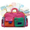 Generic Borsa da notte per bagagli impermeabile di grande capacità, rosa, | Borsa da viaggio da donna con blocco del colore, per palestra, lavoro, sport, campeggio, spiaggia, weekender, ospedale