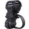 Generic Supporto per faro per bicicletta, supporto per torcia da bicicletta, | Supporto rotante regolabile per luci da ciclismo, 7,9 x 6,9 x 1,9 cm, supporto per torcia a LED, morsetto universale per luce