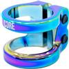 Core Venom - Morsetto super leggero per monopattini acrobatici, con 2 bulloni, per bambini, adolescenti e adulti, sovradimensionato con spessore per monopattino HIC e IHC, neochrome (3 colori)