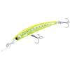 DUEL Yo-Zuri Crystal - Esca subacquea 3D Minnow, Chartreuse, colore: Argento