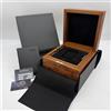 Blancpain Scatola FULL SET Blancpain legno Box marrone NOS con controscatola Travel Case