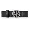 Armani Exchange Cintura Con Logo Stampato Su Tutto Il Perimetro Cintura Donna
