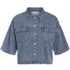 NOISY MAY Nmenza S/S Reg Crop Shirt Mg004mb Noos Nmenza S/S Reg Crop Shirt Mg004Mb Noos Donna (Pacco da 1)