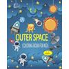 Monsters Shop Outer Space Coloring Book For Kids (Tascabile)