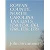E Diane Stemmon Rowan County, North Carolina Tax Lists 1758/1759, 17 (Tascabile)