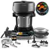 Cecotec Robot da Cucina Multifunzione con dispenser alimentare Mambo CooKing Unique. 2200 W, 45 funzioni, migliaia di ricette guidate, brocca unica da 5 l, accessori: vaporiera o pala per stufati