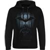 BATMAN Licenza Ufficiale I Am The Shadows Epic Felpa con Cappuccio (Nero), Large