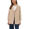 Ballandoro Blazer Donna Elegante Lungo - Giacca Curvy | per Completo Cerimonia, Made in Italy, Cardigan Taglie Forti Elasticizzato senza Fodera Felpa, Tailleur Oversize con Tasche