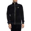 Sergio Tacchini Uomo Giacca Da Tuta Court Velour, Black, M