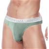 ZUOLAIYIN Tanga Slip da uomo sexy con Big Bulge Thong da uomo perizoma grande sacco hipster elastan stretch spandex
