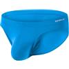 ZUOLAIYIN Slip da uomo, sexy, con grande sacchetto, Hipster, elasticizzato, morbido, comodo, a vita bassa, nero, blu, grigio, M, L, XL, XXL, 3XL
