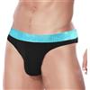 ZUOLAIYIN Tanga Slip da uomo sexy con Big Bulge Thong da uomo perizoma grande sacco hipster elastan stretch spandex