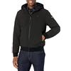 Tommy Hilfiger Adaptive Bomber Alla Moda Soft Shell Con Pettorina E Cappuccio A Contrasto Giacca Uomo