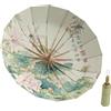 XYNM Ombrello Pieghevole Ombrellone Parasole In Stile Retrò Con Telaio Lega Di Alluminio Colorato A Tre Pieghe E 16 Coste Ombrelli Umbrella