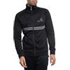 Sergio Tacchini Uomo Nuova Giacca da Tuta Dallas, Nero