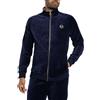 Sergio Tacchini Uomo Giacca Da Tuta Court Velour, Maritime Blue/Gardenia