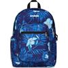 Generico Invicta Jelek Zaino, 34 Litri, blu con Motivo Floreale celeste, Scomparto PC 14, 32 x 43 x 25 cm