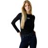 GUESS Donna T-Shirt Manica Lunga Cotone W6RP22KA0H1