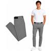AAFGVC Bellutia Pantalone Elasticizzato MorphoFit Uomo Traspirante e Leggero, Tessuto Stretch con Finitura Pratica e Asciugatura Rapida per Ufficio, Pendolarismo, Viaggi e Giornate Lunghe