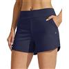 WILLIT Costume da bagno da donna, 3,5 pollici, senza pancia, con fodera interna Tummy Control