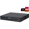 Dahua XVR5104H-4KL-I3-1 pro series AI 1U WizSense penta-brid 4k uhd 4CH 5IN1 p2p smd plus face detection ivs IoT include SSD da 1TB