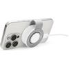 Twelve South Caricabatterie wireless Qi2 2-in-1 di Twelve South ButterFly SE - Compatibile con iPhone, Apple Watch e AirPods - Include un cavo di ricarica USB-C intrecciato in tinta - Utilizzabile con qualsiasi adattatore di alimentazione USB-C da 30W+