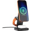 Satechi Supporto di ricarica pieghevole 3-in-1 Qi2 di Satechi, versione 2