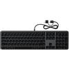 Satechi Tastiera cablata Satechi Slim LX3 - Completamente cablata con tastierino numerico - Compatibile con macOS, Windows, ChromeOS, iPadOS - Design resistente e ottimizzato per la scrivania - Colore: nero