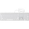 Satechi Tastiera cablata Satechi Slim LX3 - Completamente cablata con tastierino numerico - Compatibile con macOS, Windows, ChromeOS, iPadOS - Design resistente e adatto alla scrivania - Grigia