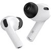 KeyBudz, auricolari in memory foam per AirPods Pro 3 - Qualità audio migliorata - Vestibilità estremamente confortevole - Isolamento acustico superiore - Neri