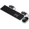 Satechi Set di mouse e tastiera cablati Satechi Slim CLX3 - Design compatto ed elegante - Costruzione resistente e leggera - Connessione USB-C con adattatore USB-A integrato - Colore: nero