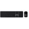 Satechi Slim CEX3, set tastiera e mouse wireless - Connessione Bluetooth 5.3 - Compatibile con 3 dispositivi - Include ricevitore USB-C da 2,4 GHz - Nero