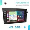 Selius Autoradio Android - Lettore multimediale - Sistema di navigazione - Doppio DIN - Touchscreen - Display da 10,1 pollici
