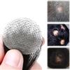 ZBYXPP Toupee con toppa per capelli con punti calvi, unità di sostituzione dei capelli naturali per capelli umani per uomini e donne(Natural black,1.5cm)