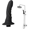 UIEXAY Set Di Accessori Per Doccia Per Uomo E Donna, Soffione Doccia In Metallo Per Preparazione Intima E Giochi Di Coppia