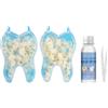 CFEWV 100 Pezzi Faccette Dentali, Denti Finti Multiuso, Kit di Riparazione Dentale per Denti Anteriori e Posteriori, Dentiere Provvisorie Naturali e Convenienti, Per Diverse Necessità