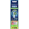 Oral-B 4210201207238 Oral-B CrossAction - Testine di ricambio con protezione batterica, previene la crescita batterica sulle setole, 4 pezzi