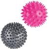 SUNJIOR 2 Palline a Riccio,7cmPalla Massaggio Piedi.Palla massaggiante gli sport per alleviare lo stress Perfette per Recupero Muscolare, Schiena, Gambe, Piedi, Mani
