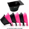 Melcap Set 6 Ciotole Professionali per Tinta Capelli MELCAP - 3 Nere + 3 Rosa
