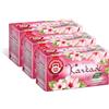Pompadour Infuso Karkadè Ibisco e Rosa Canina 60 Filtri Certificato RFA | Pregiato blend RFA dal sapore intenso. Caldo infuso dissetante e tonico, naturalmente senza teina, caffeina, glutine. Vegan