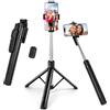 Havnix Treppiede estensibile per selfie con telecomando, treppiede portatile per telefono e fotocamera, 200 cm / 78.7 in