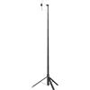 Glaeptio Trepiedi Selfie Stick Telefono 180cm Telecomando Wireless (BLACK) | Telecomando, Streaming Live, Orientamento Orizzontale Verticale, Morsetto da 47 a 93 Mm, Compatibile con Supporto per