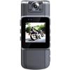 snowchecking Action camera HD 1080p per ciclismo con obiettivo rotante a 180° - WiFi wireless per Smart Cam Recorder 3,91 cm schermo 5H per durata della batteria casco sport all'aperto per dash cam