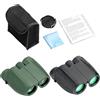 Generico Binocoli Impermeabili 10x25 Messa a Rapida Impermeabile | Binocolo da Viaggio Compatibile per Escursionisti, Sportivi, Campeggio, Pesca, Concerti, Spettacoli