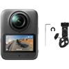 DJI Osmo 360 II Combo Riding senza limiti, fotocamera 8K 360° | Imaging 360° HDR nativo 8K/60 fps, 105 GB di memoria integrata, gamma dinamica di 14,5 stop, AI SuperNight 2.0