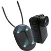 NbgrvB Videoregistratore stabile per casco da ciclismo, 1080p, colore: nero | Video HD 1080P, stabilizzazione del pollice, dimensioni compatte di 5 cm, durata senza schermo, essenziale per vlogging