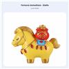 Decorazione simbolo Cavallo, set regalo zodiacale cinese, decorazione creativa