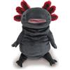 Morisaka NUOVO Morisaka Global Mochi-Upa L Nero 22x22x30 cm Peluche Giocattolo Guarigi...