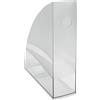 Exacompta - Ref 18223D - Portariviste MAG-CUBE - 266 x 82 x 305 mm, foro per le dita sul dorso, adatto per documenti A4+, grande capacità di archiviazione - Office Clear